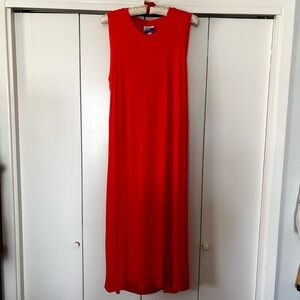 NWT Future Collective x Kahlana Barfield Brown Red Cutout Maxi Dress • Size 1X